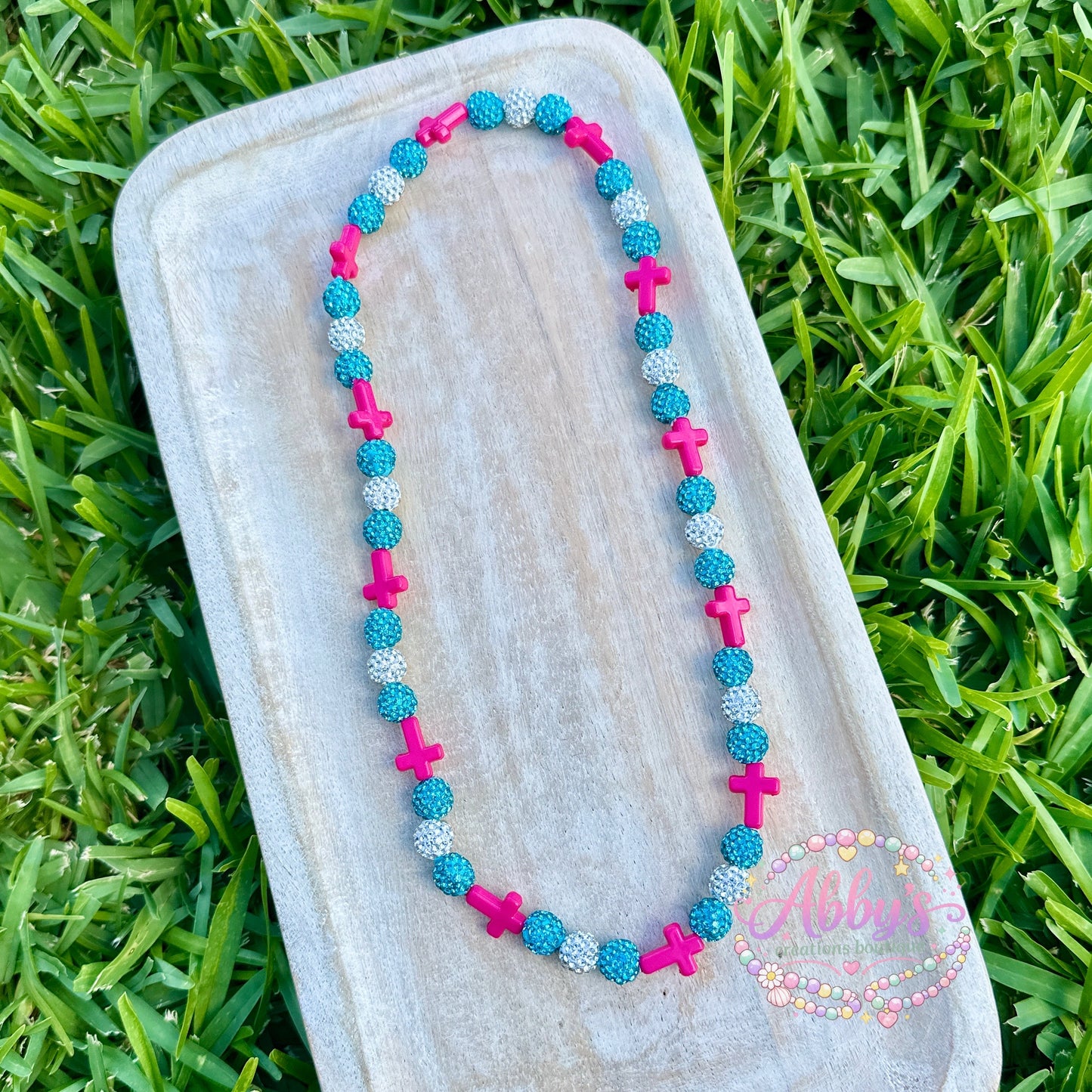 HOT PINK CROSS DRIP