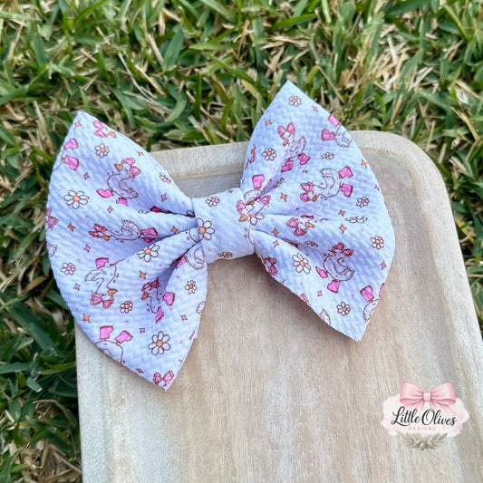 PINKNSILLY GOOSE BOW