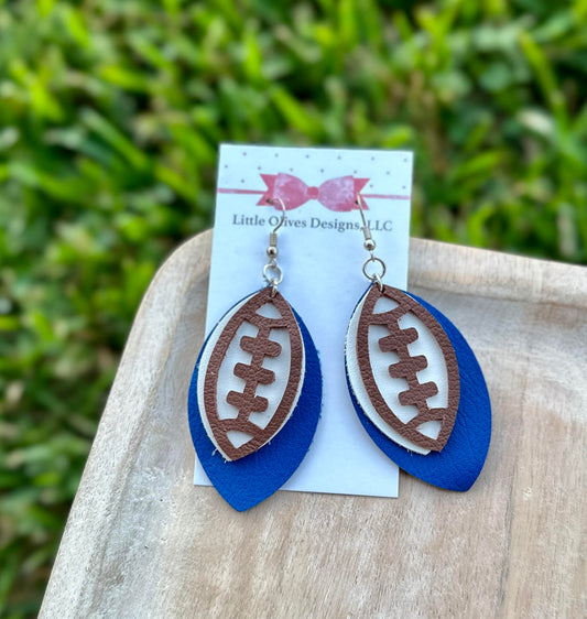 FOOTBALL EARRINGS