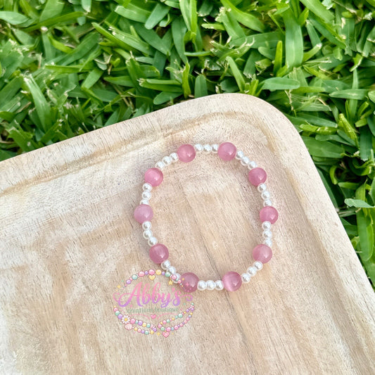 PINK PEARL BRACELET