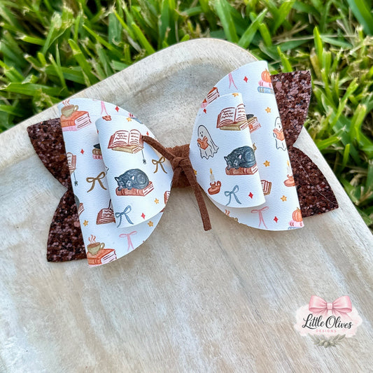 BOOKISH HALLOWEEN BOW