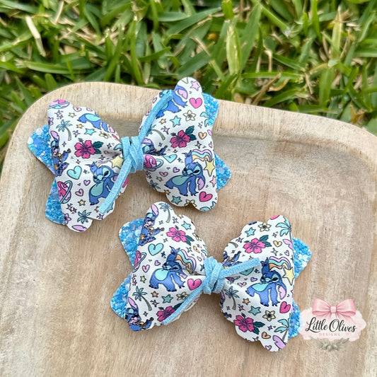 BLUE ALIEN MARIA PIGGY SET