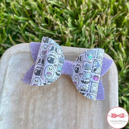 HALLOWEEN FRAMES BOW