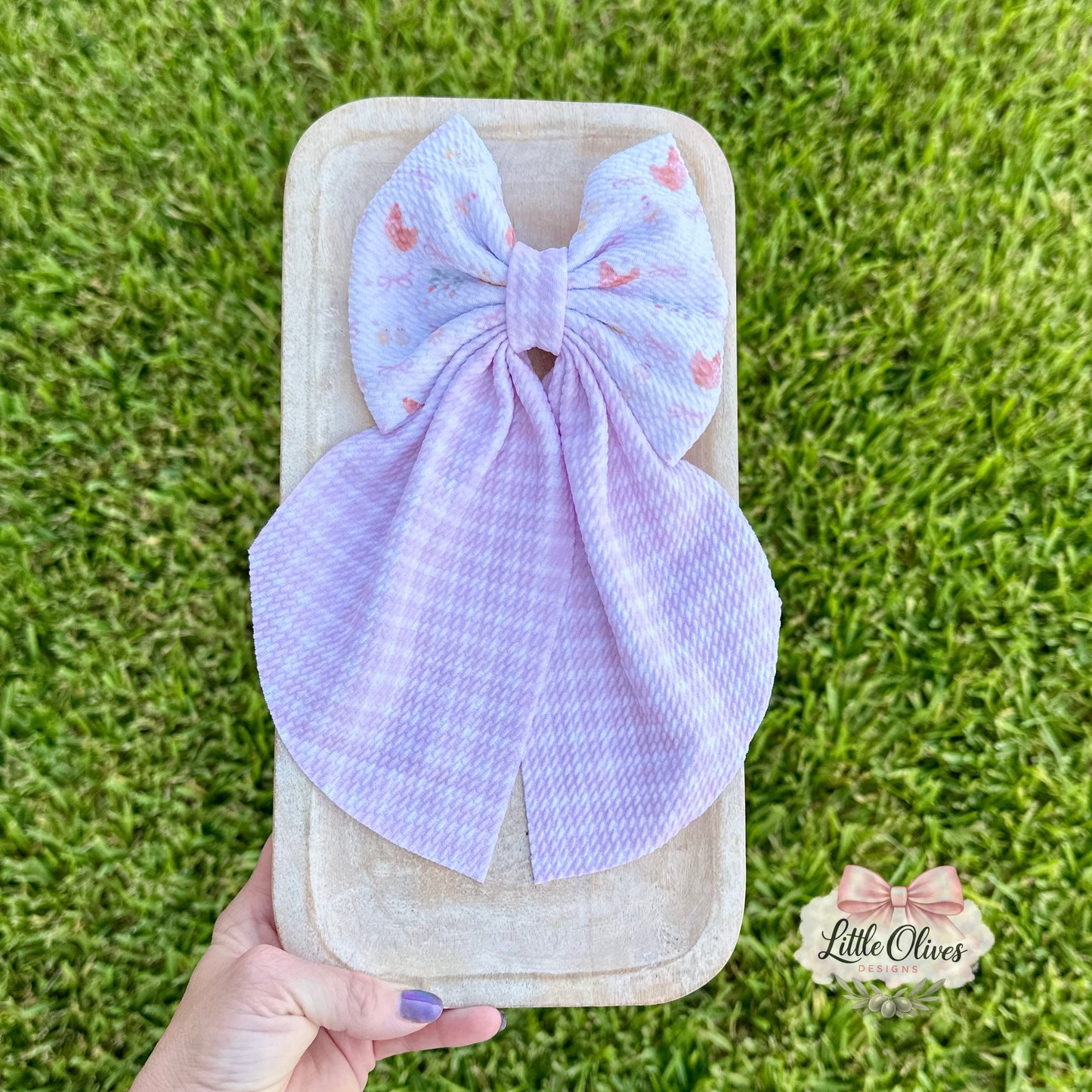 PETAL PINK CHICKEN SAILOR BOW