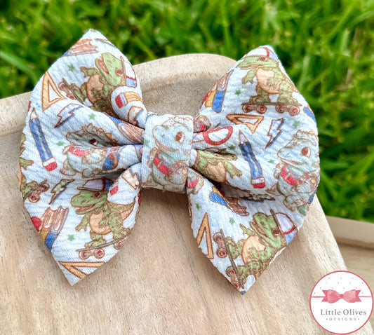 DINO SCHOOL BOW
