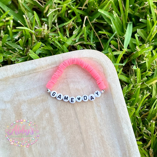 GAME DAY HOT PINK BRACELET