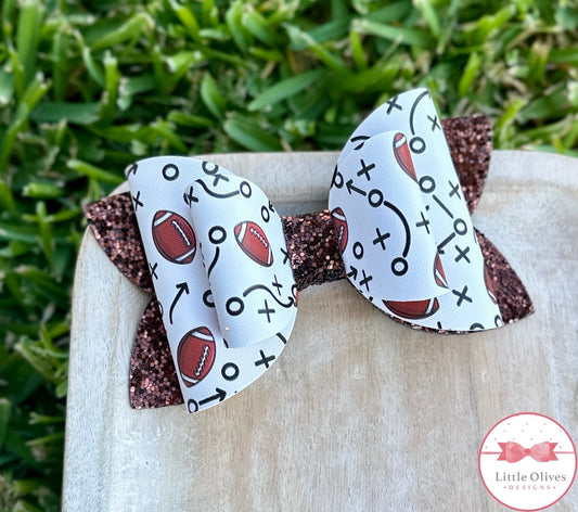 FOOTBALL PLAYBOOK BOW