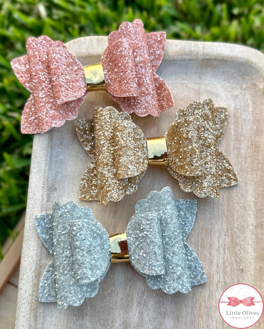 FAIRY DUST GLITTER BOWS