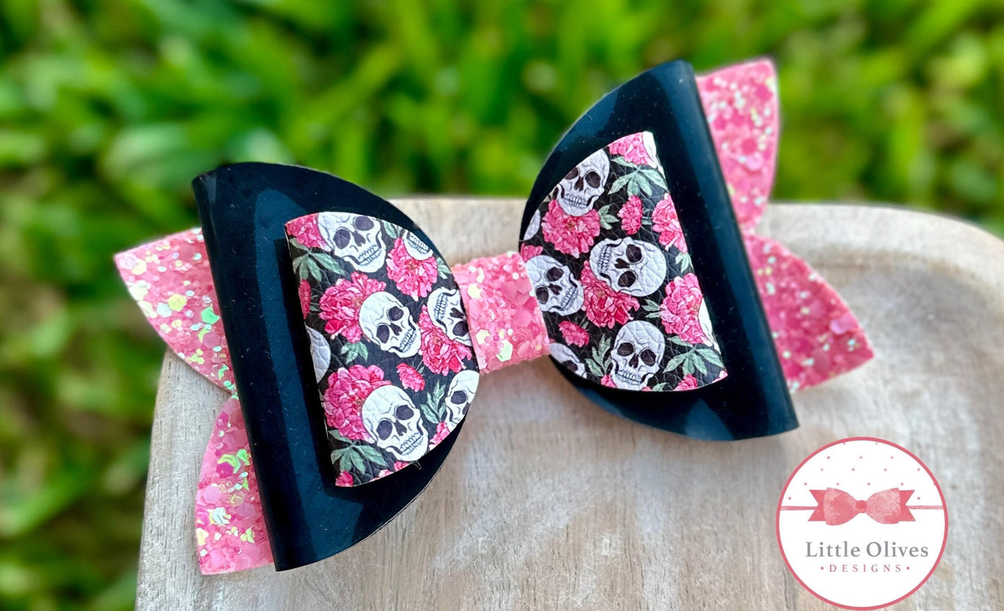 SKULL GARDEN BOW