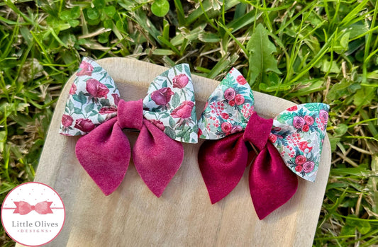 FLOWER SAILOR BOWS