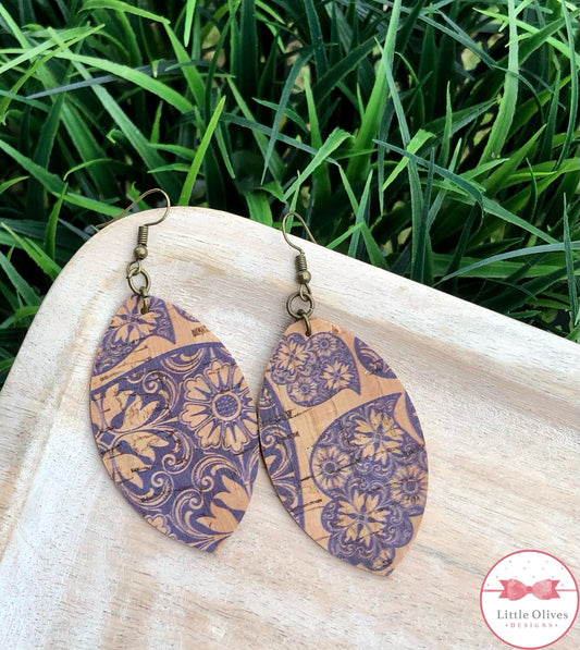 CORACAO DE VIANA CORK EARRINGS - 2