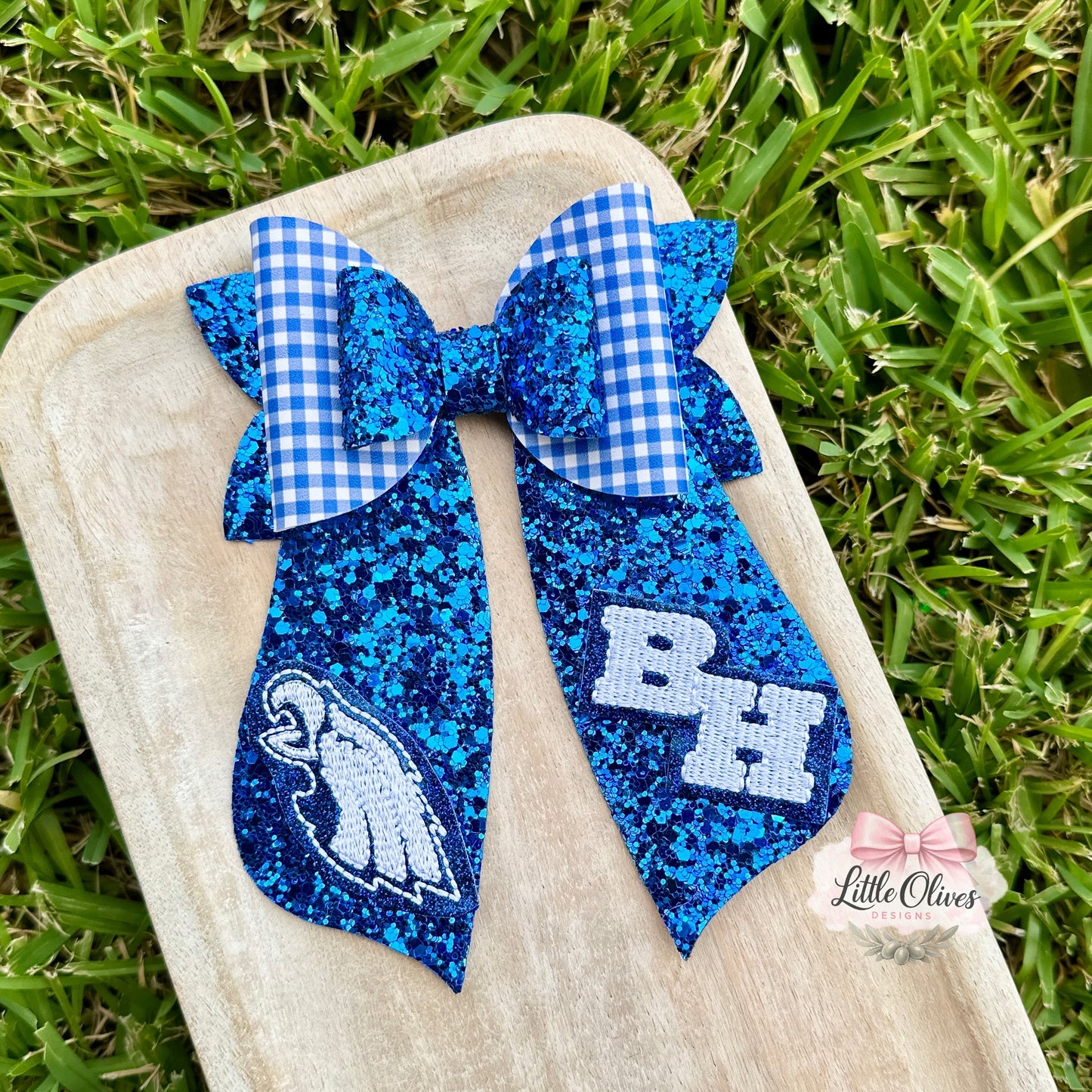 BH LONG TAIL GLITTER BOW