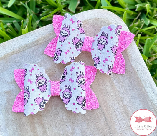 LBB BOWS PIGGY SET