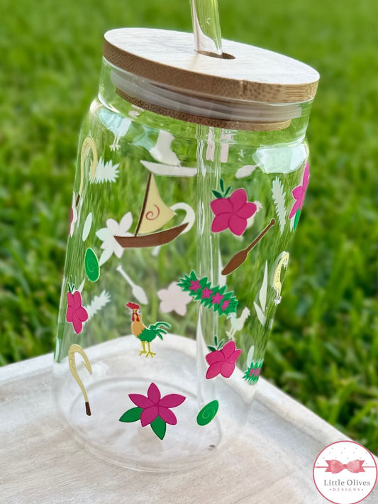 ISLAND PRINCESS GLASS CUP