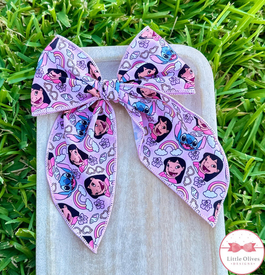 LILO AND STITCH LARGE SOPHIE BOW