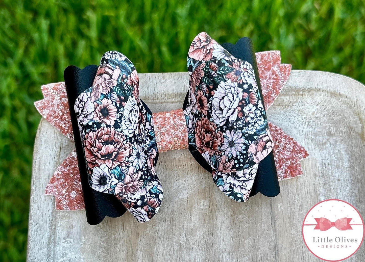 OPHELIA FLORAL BOW