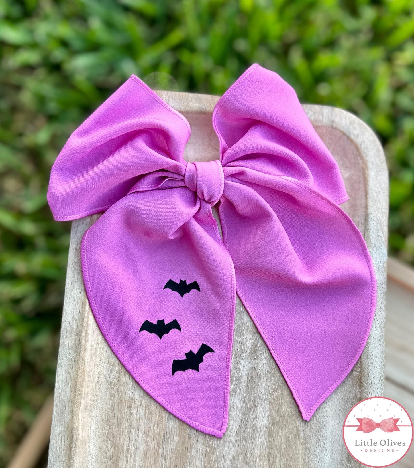 PINK BATS SOPHIE BOW