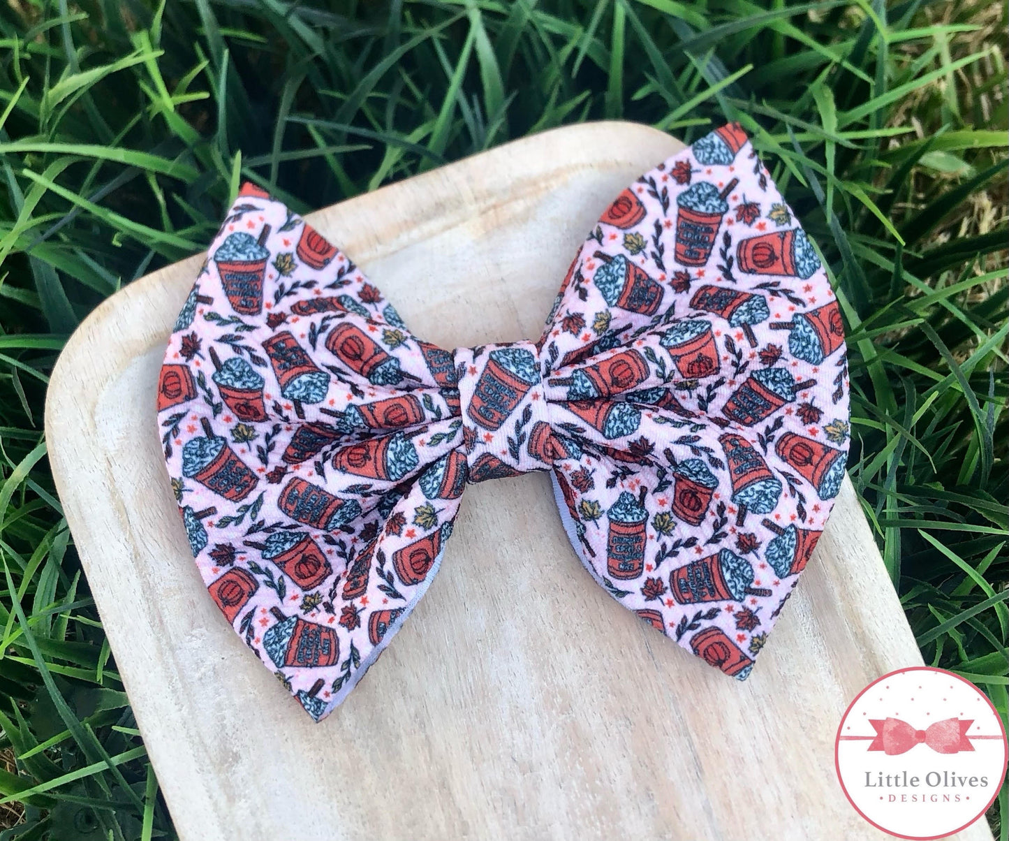 PUMPKIN SPICE & EVERYTHING NICE BOW