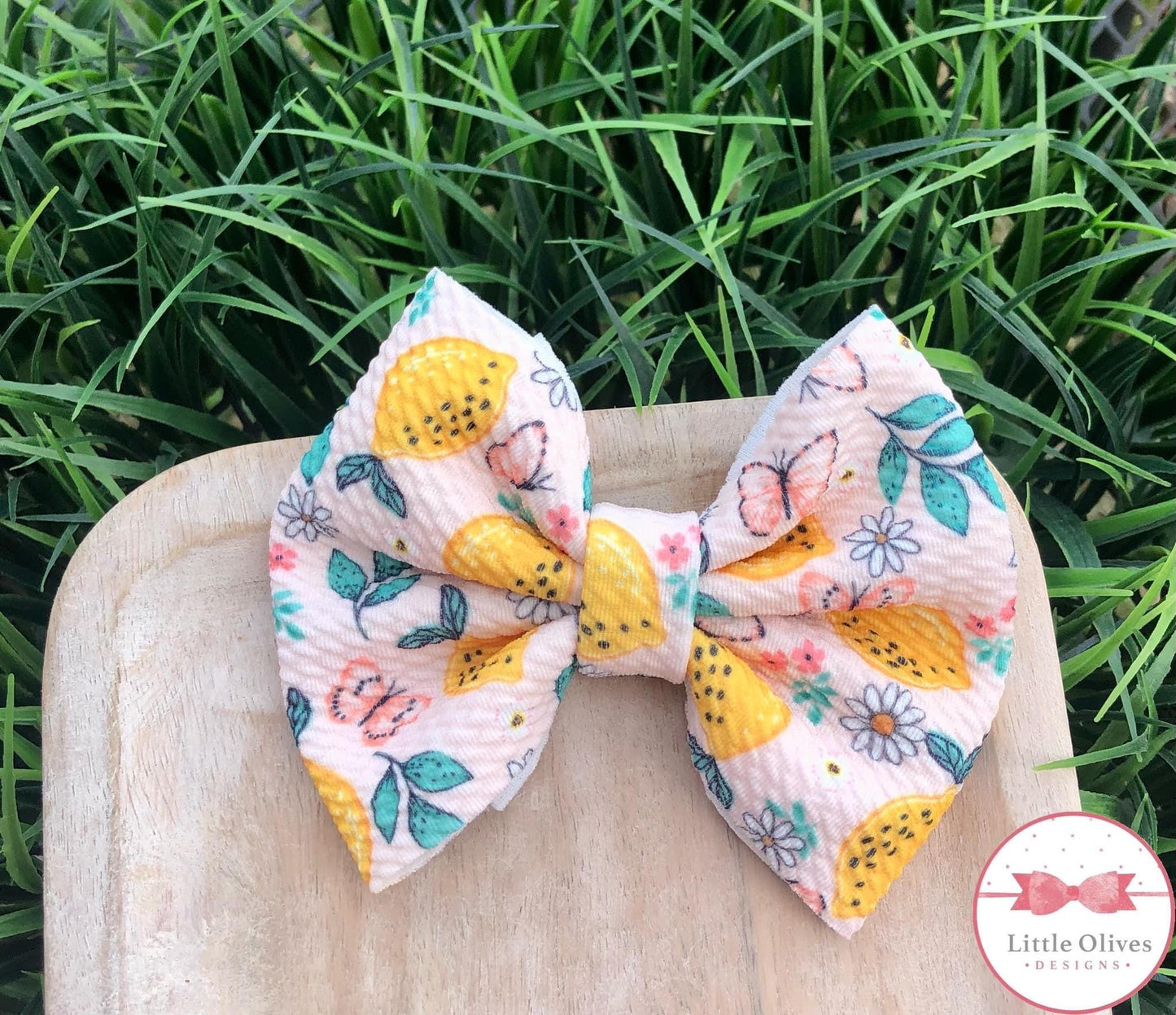 SWEET LEMONS SCRUNCHIE OR BOW