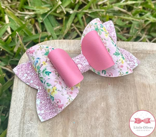 ABIGAIL FLORAL BOW
