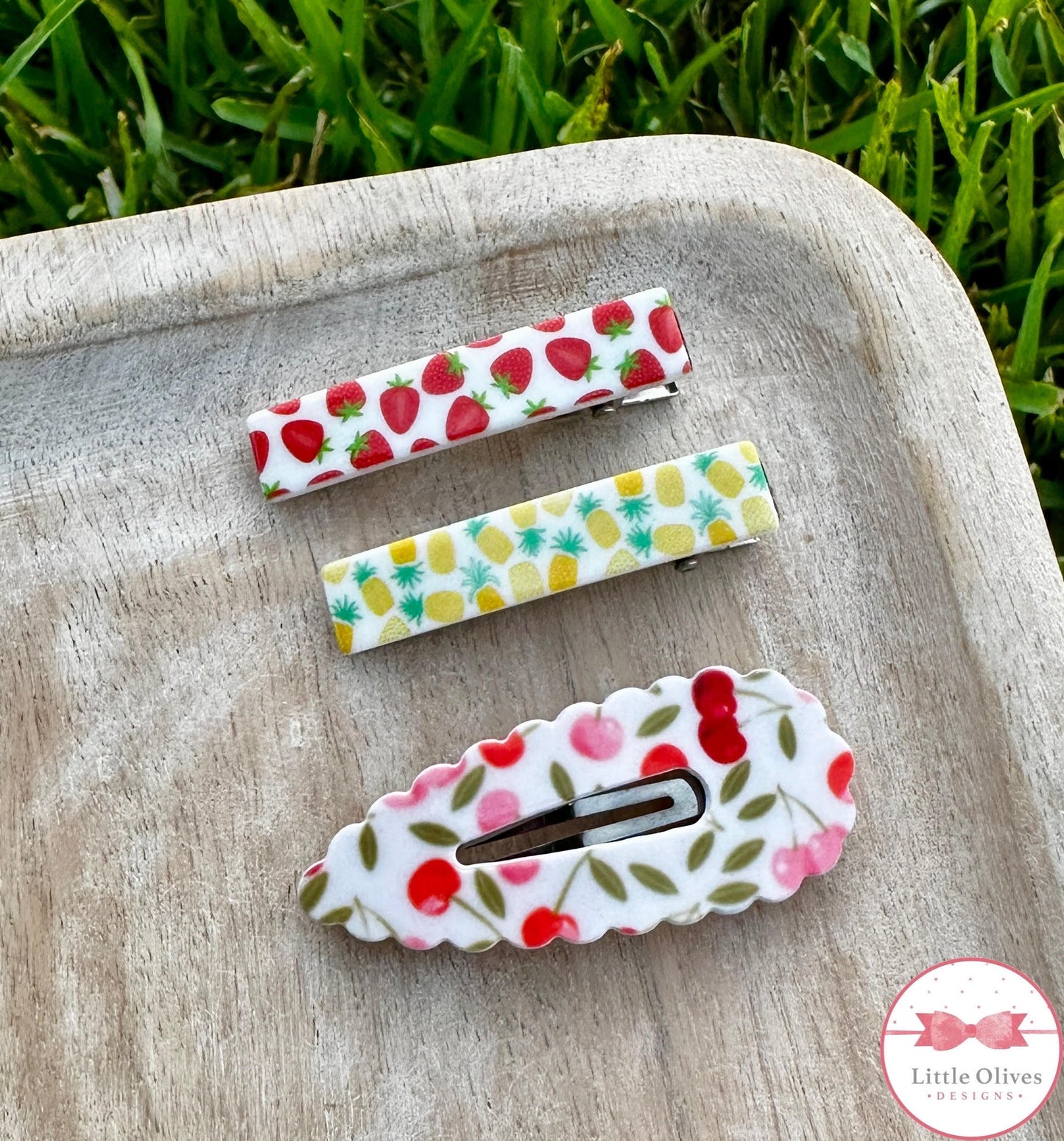 FRUIT ACRYLIC CLIPS