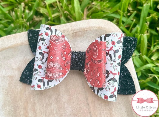 AMERICANA COW BOW