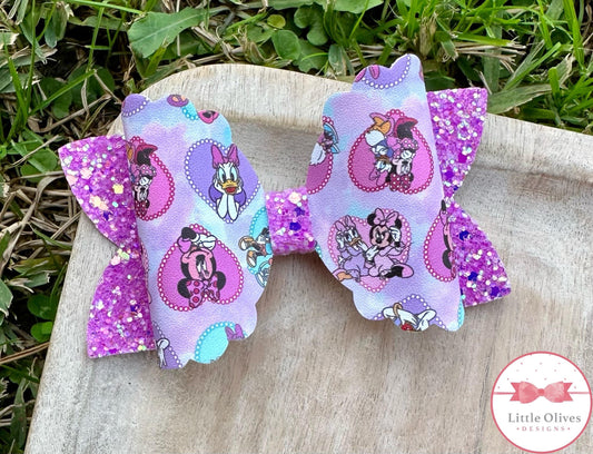 BFF HEARTS BOW