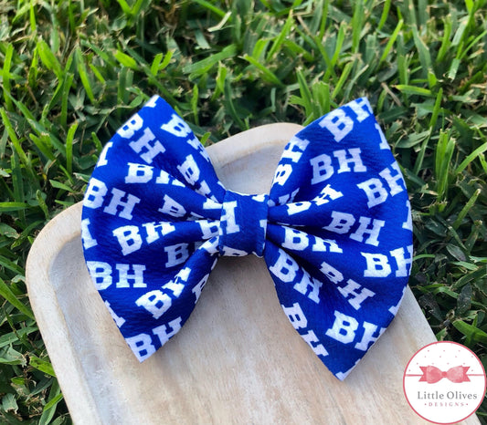 BARBERS HILL BLUE BOW