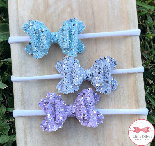 PASTEL GLITTER HEADBANDS