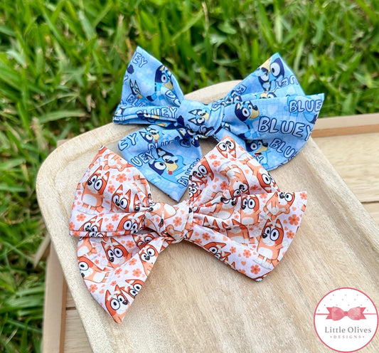 PUP SIBLINGS SMALL BOW SET