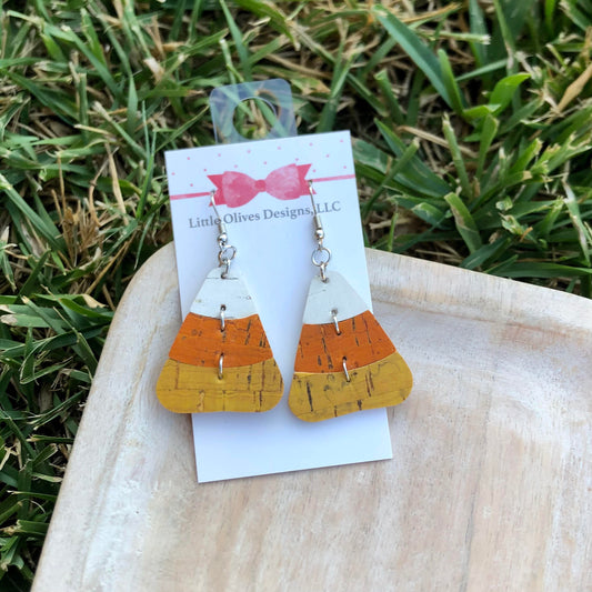 CANDY CORN EARRINGS