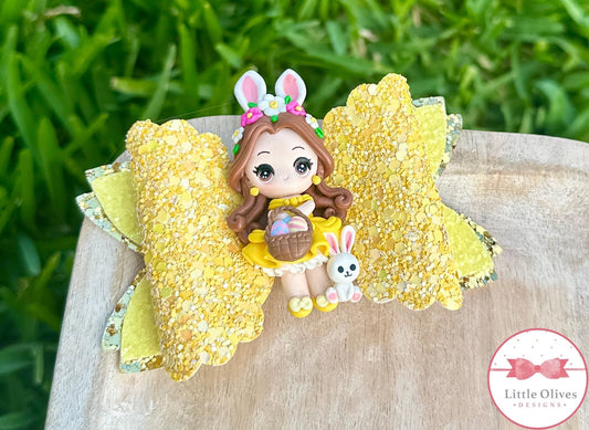 BELLE BUNNY CLAY BOW