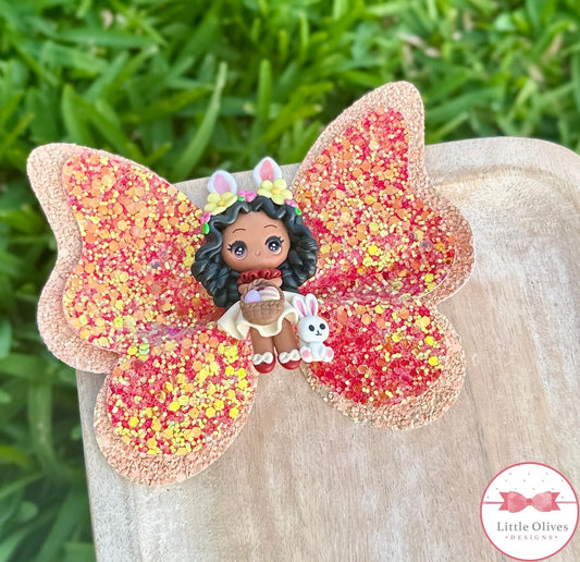 MOANA BUNNY CLAY BOW