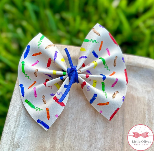 COLOR CREW PINCH BOW