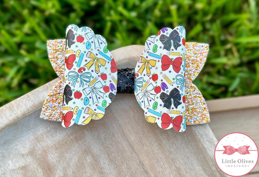 BACK TO SCHOOL BOWS BOW