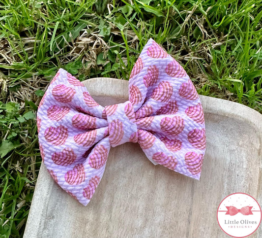 CONCHA HEARTS SCRUNCHIE OR BOW