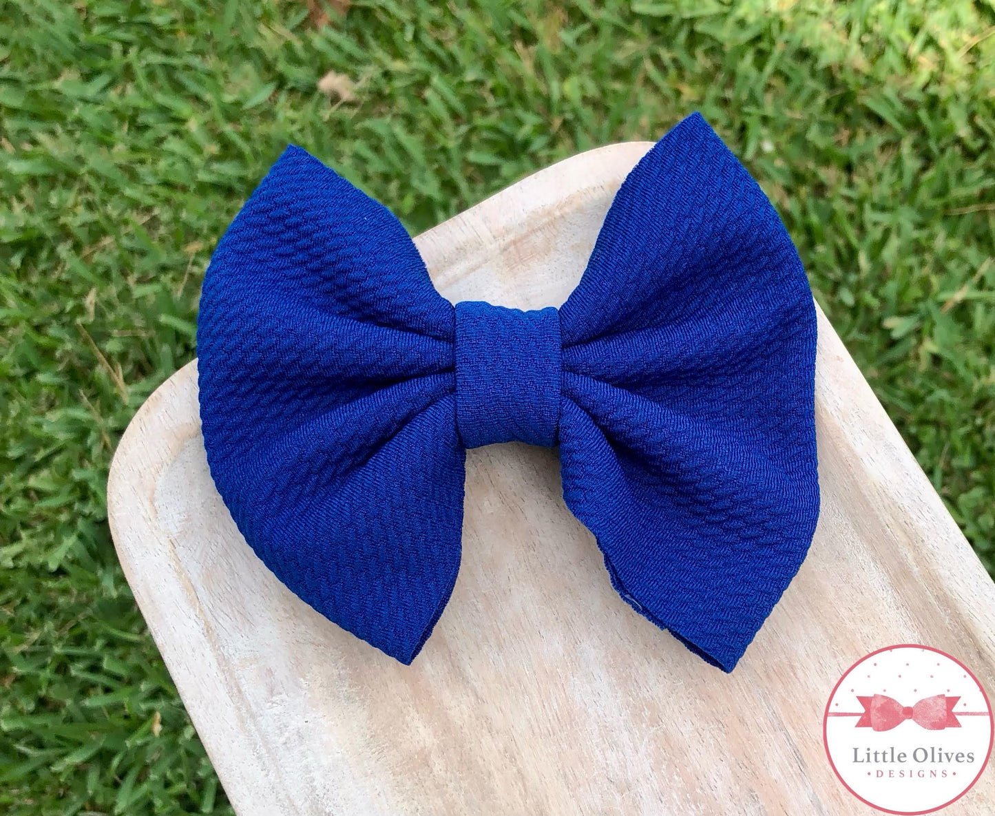 DARK BLUE BOW