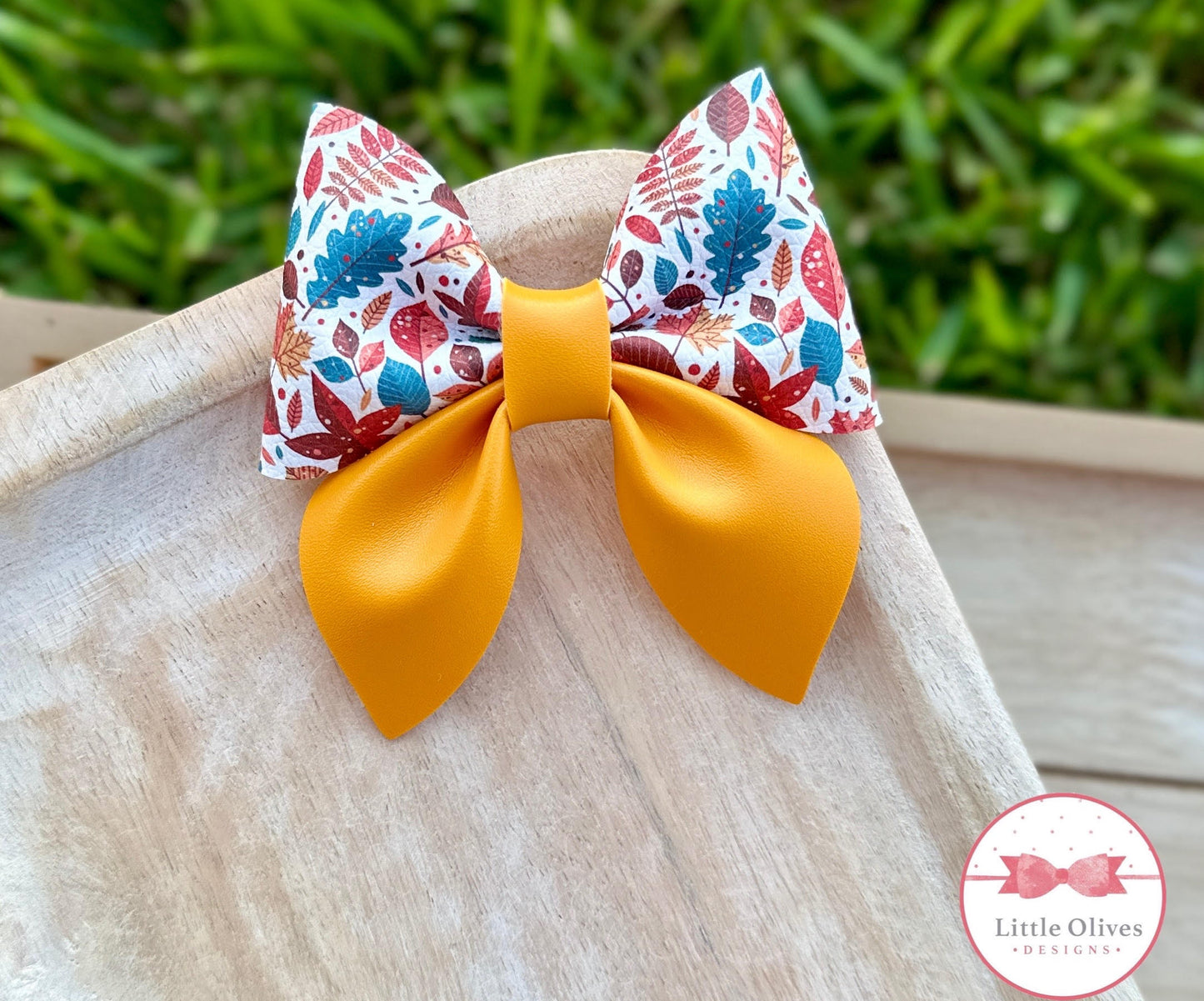 FALL FOLIAGE SAILOR BOW