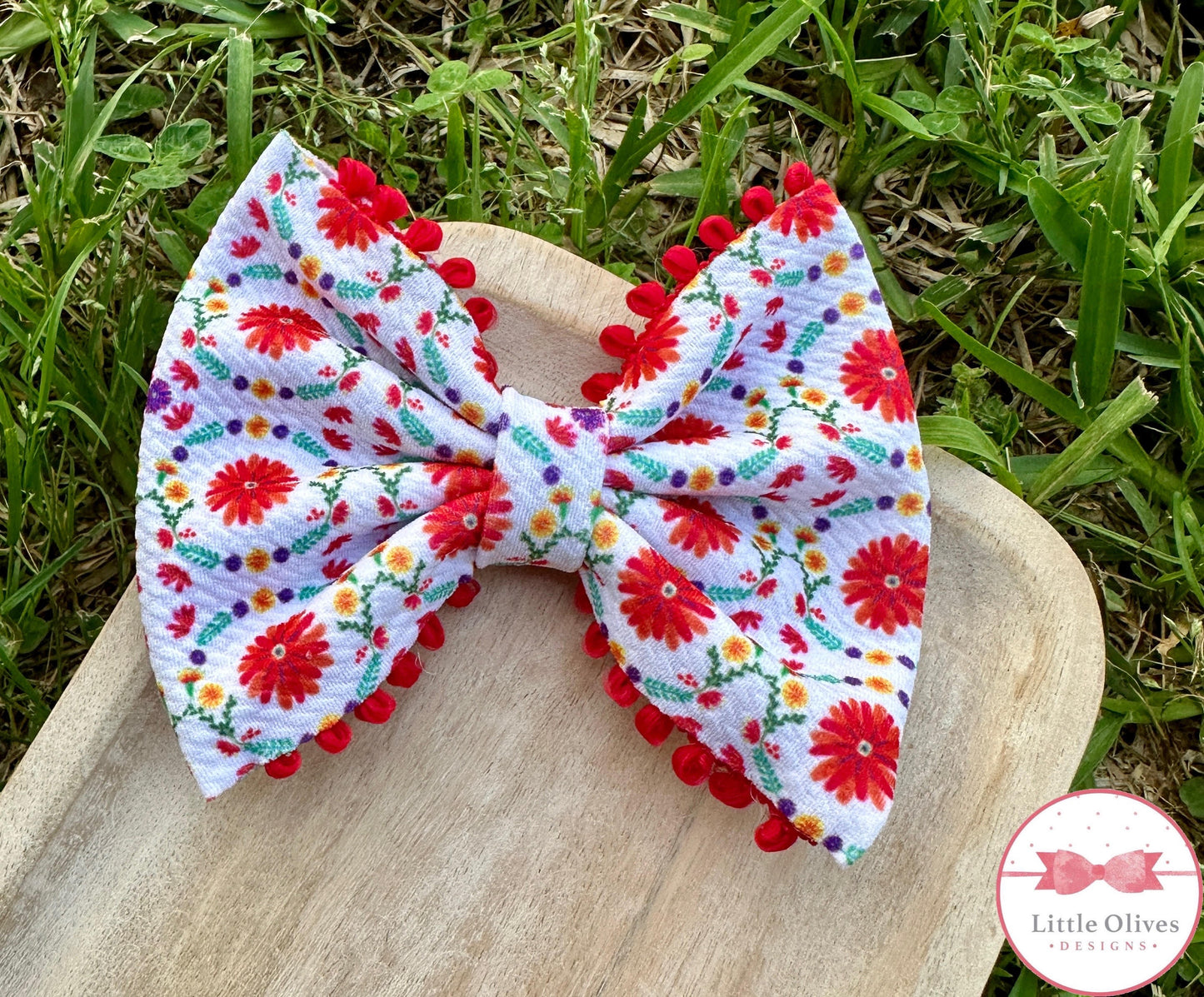 FIESTA FLOWERS BOW