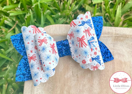 4TH OF JULY BOWS BOW