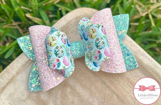 FLORAL EGGS BOW