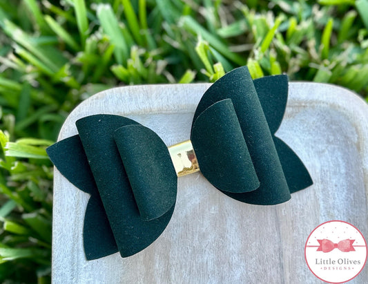 FOREST VELVET BOW