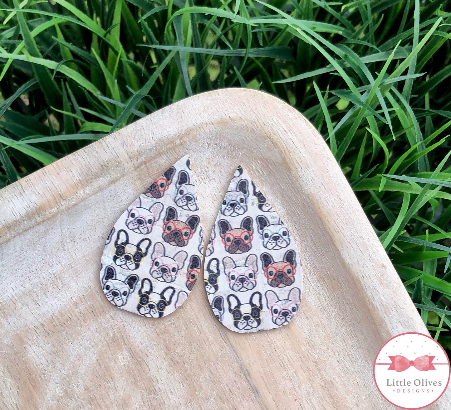 FRENCHIE CORK EARRINGS