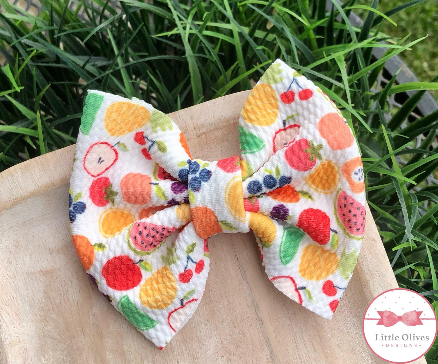 FRUIT BOW OR SCRUNCHIE