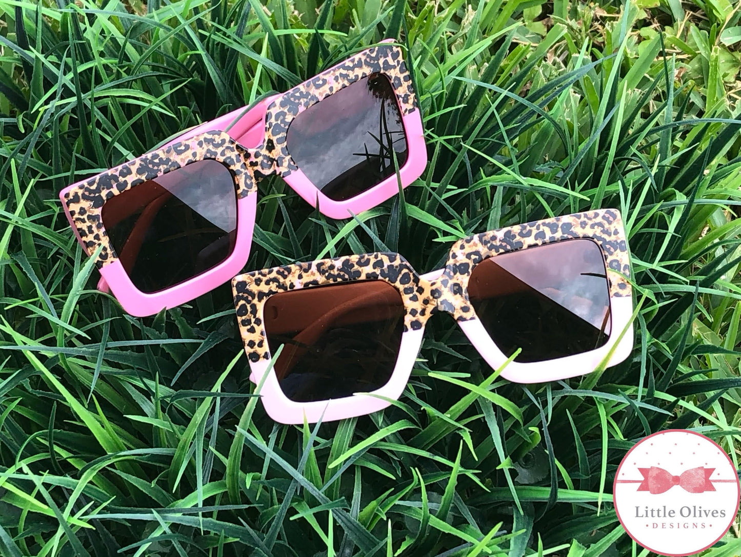 PINK LEOPARD GLASSES