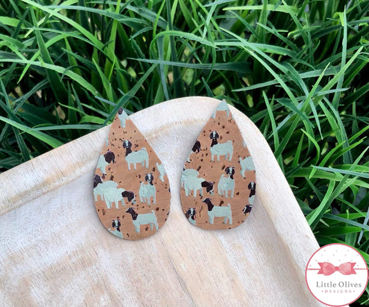 GOAT CORK EARRINGS