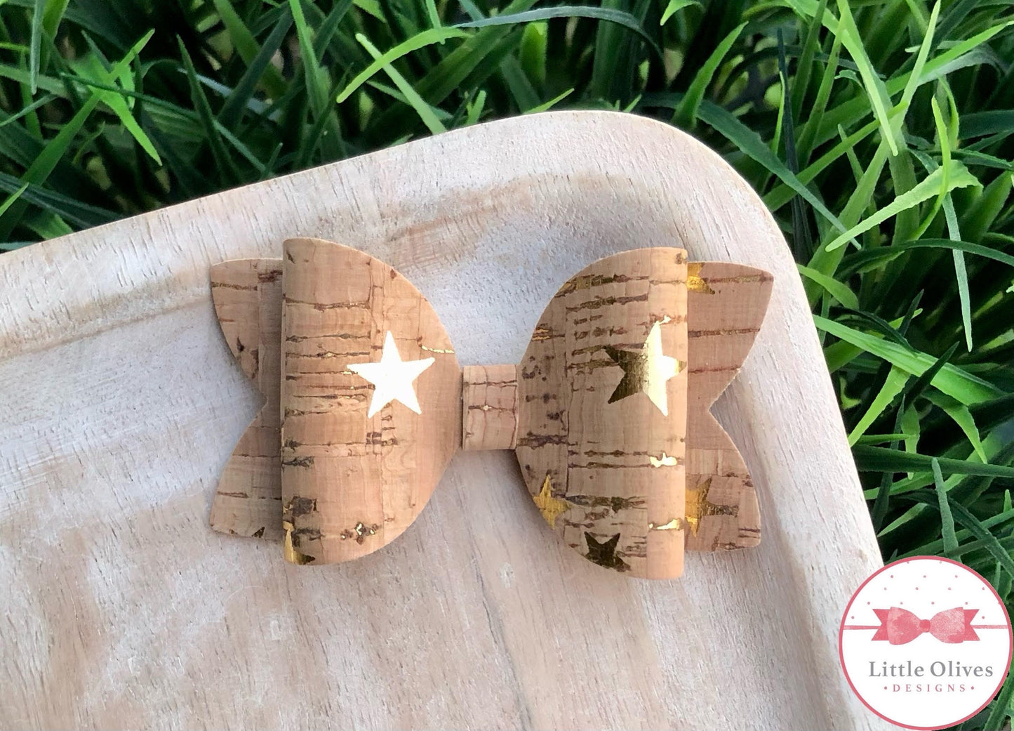 GOLD STAR CORK BOW