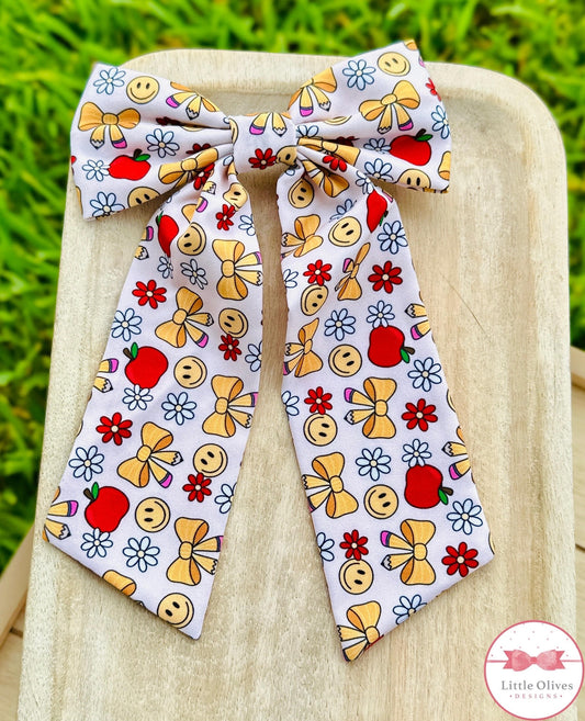 HAPPY SCHOOL DAYS LONG SOPHIE BOW