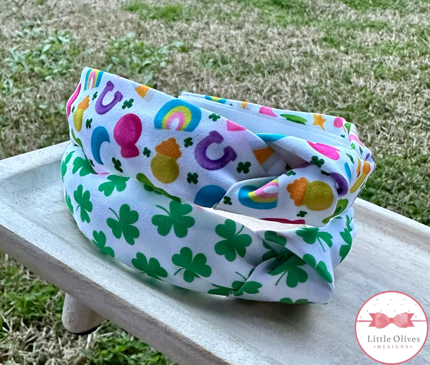 ST. PATTY'S DAY KNOTTED HEADBANDS