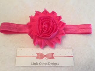 hot pink headband